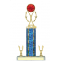 Trophies - #Basketball Vertical Star Riser E Style Trophy